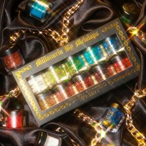 Melolops Millionaria Jewel Glitter Set 10 Cosmetic Grade Glitters Face Body NIB
